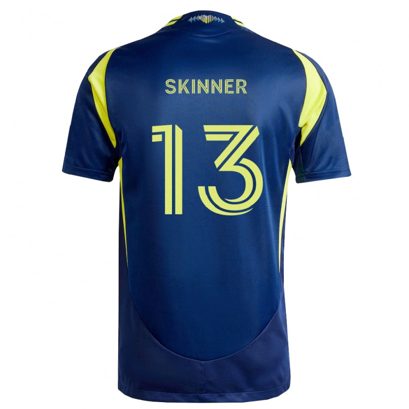 Danxen Kid Joey Skinner #13 Yellow Navy Blue Away Jersey 2026/27 T-Shirt