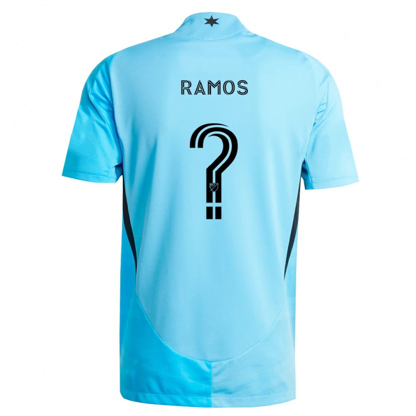 Danxen Kid Jason Ramos #0 Light Blue Black Away Jersey 2026/27 T-Shirt