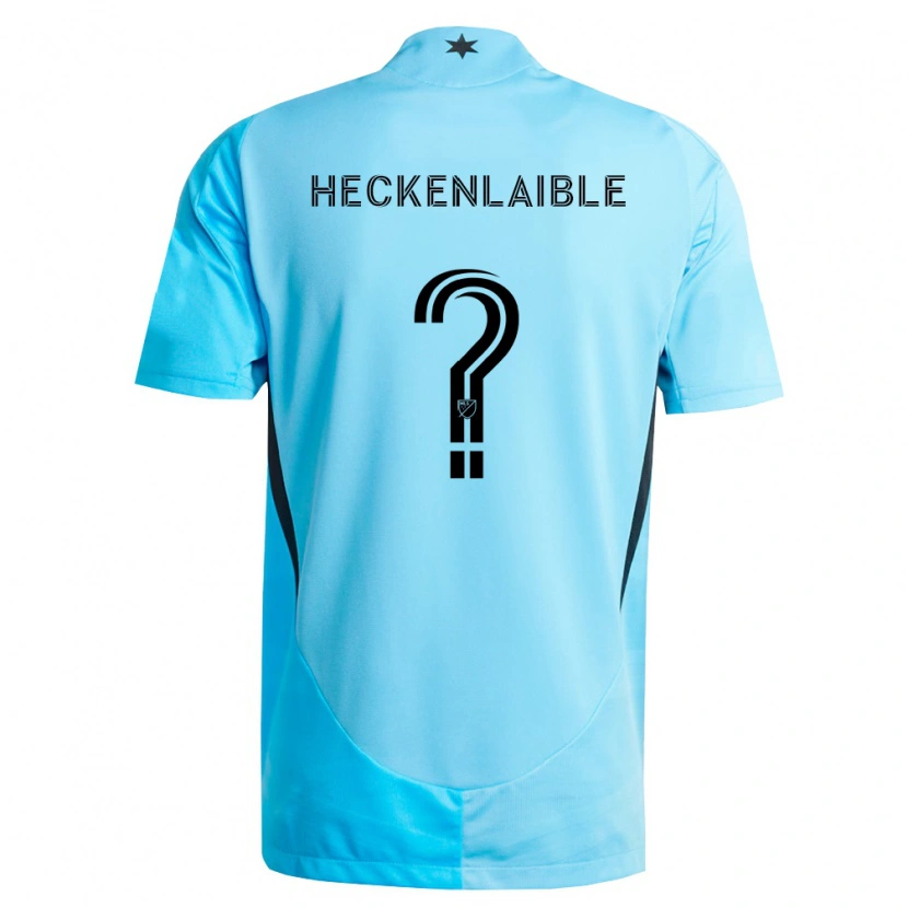 Danxen Kid Andrew Heckenlaible #0 Light Blue Black Away Jersey 2026/27 T-Shirt