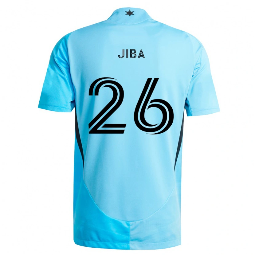Danxen Kid Ryen Jiba #26 Light Blue Black Away Jersey 2026/27 T-Shirt