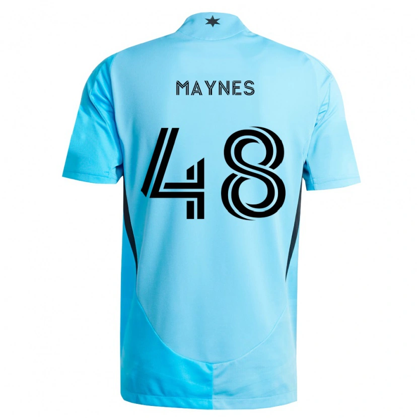 Danxen Kid William Maynes #48 Light Blue Black Away Jersey 2026/27 T-Shirt