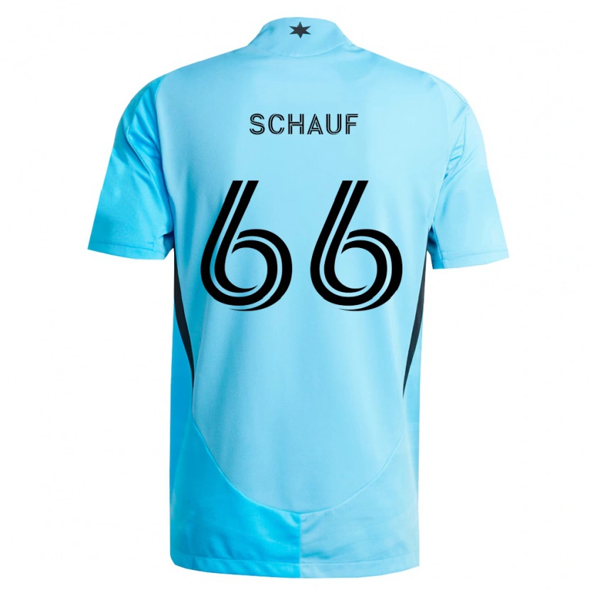 Danxen Kid Brody Schauf #66 Light Blue Black Away Jersey 2026/27 T-Shirt