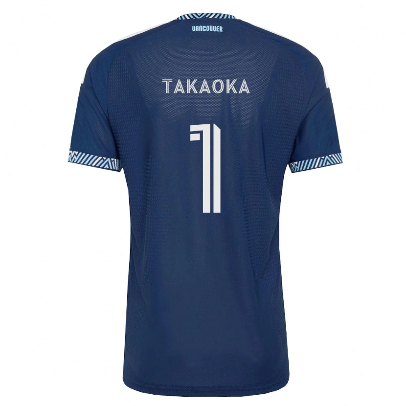 Danxen Kid Yohei Takaoka #1 Deep Blue White Away Jersey 2026/27 T-Shirt