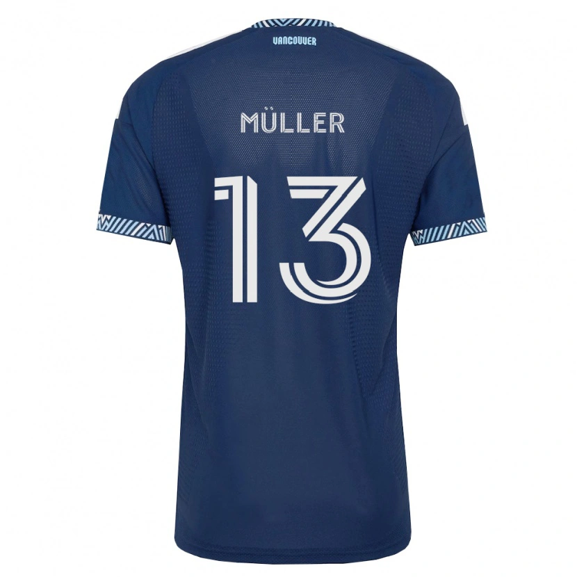 Danxen Kid Thomas Müller #13 Deep Blue White Away Jersey 2026/27 T-Shirt