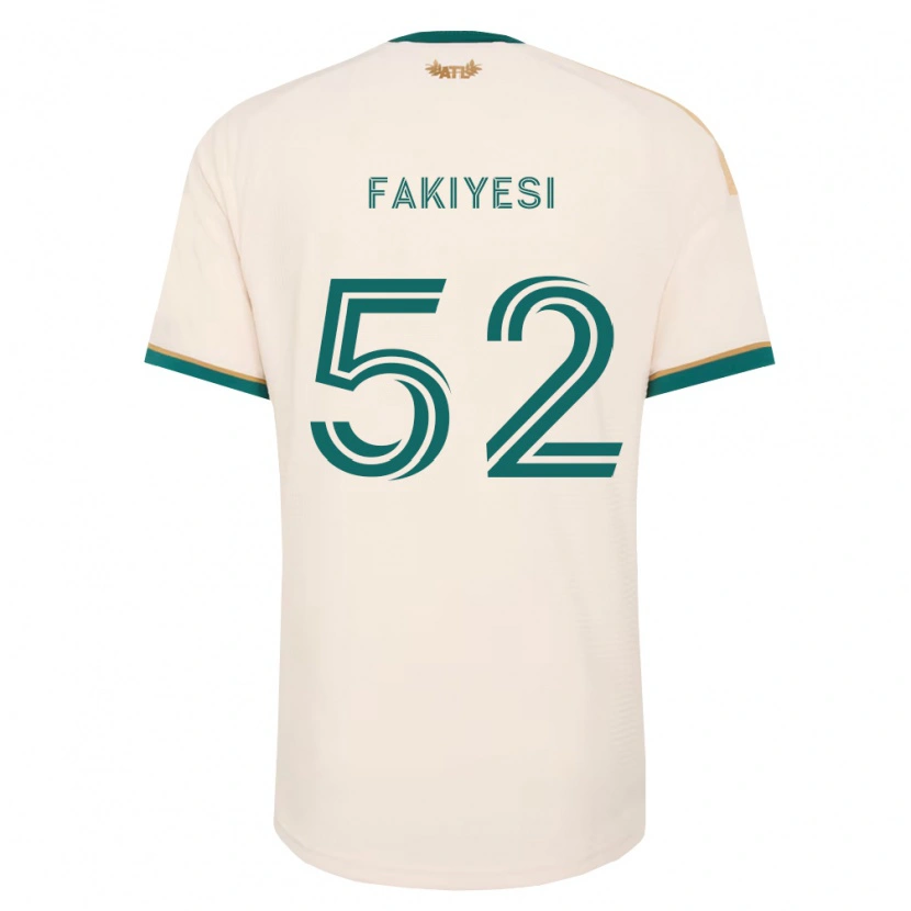 Danxen Kid Seyi Fakiyesi #52 Champagne Green Away Jersey 2026/27 T-Shirt