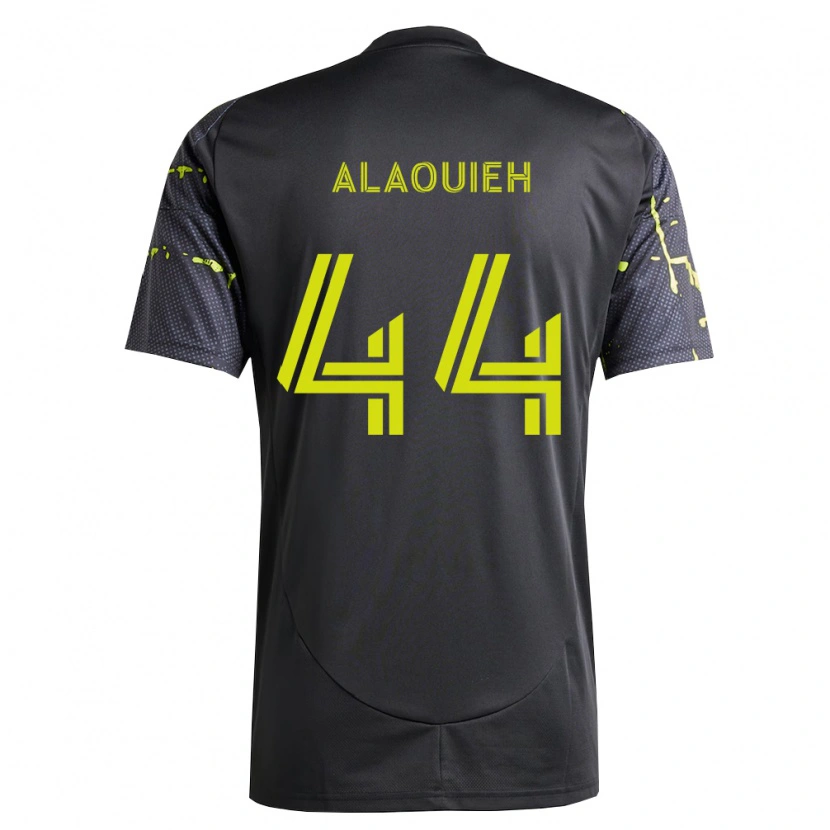 Danxen Kid Anthony Alaouieh #44 Fluorescent Yellow Black Away Jersey 2026/27 T-Shirt