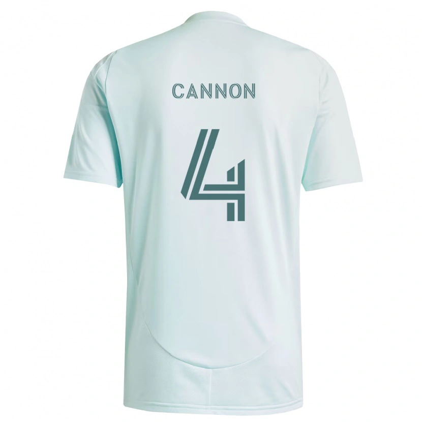 Danxen Kid Reggie Cannon #4 White Light Green Away Jersey 2026/27 T-Shirt