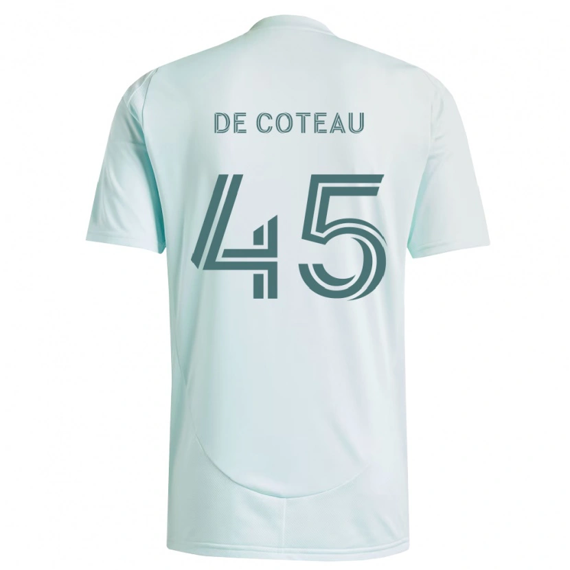 Danxen Kid Jabari De Coteau #45 White Light Green Away Jersey 2026/27 T-Shirt