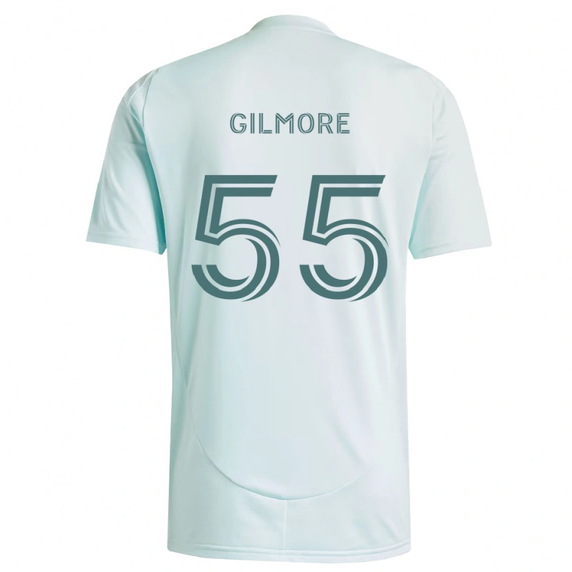 Danxen Kid Grant Gilmore #55 White Light Green Away Jersey 2026/27 T-Shirt