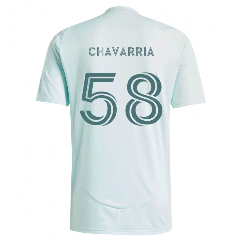 Danxen Kid Keith Chavarria #58 White Light Green Away Jersey 2026/27 T-Shirt