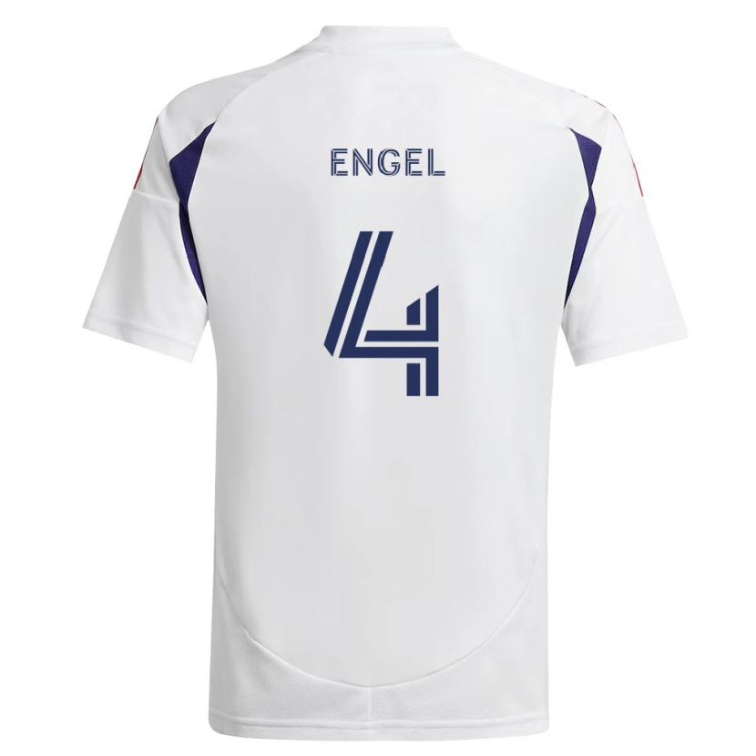 Danxen Kid Lukas Engel #4 Royal Blue Red Brown Away Jersey 2026/27 T-Shirt
