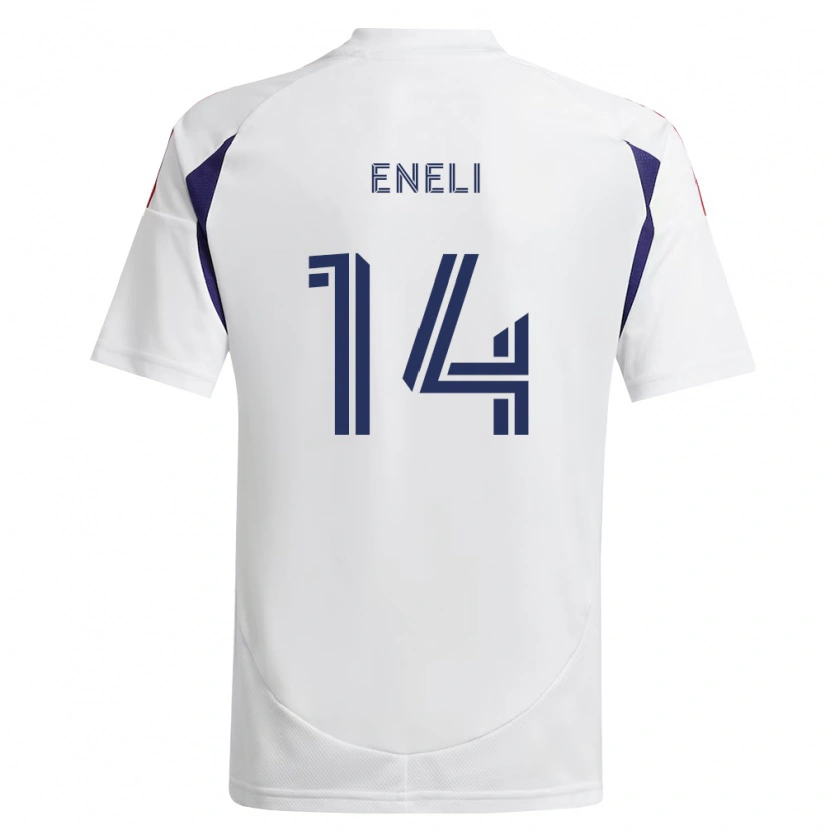 Danxen Kid Emeka Eneli #14 Royal Blue Red Brown Away Jersey 2026/27 T-Shirt