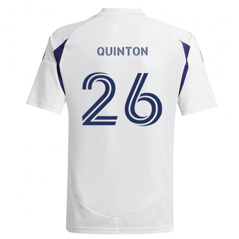 Danxen Kid Philip Quinton #26 Royal Blue Red Brown Away Jersey 2026/27 T-Shirt