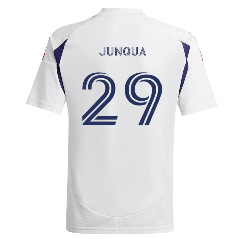 Danxen Kid Sam Junqua #29 Royal Blue Red Brown Away Jersey 2026/27 T-Shirt