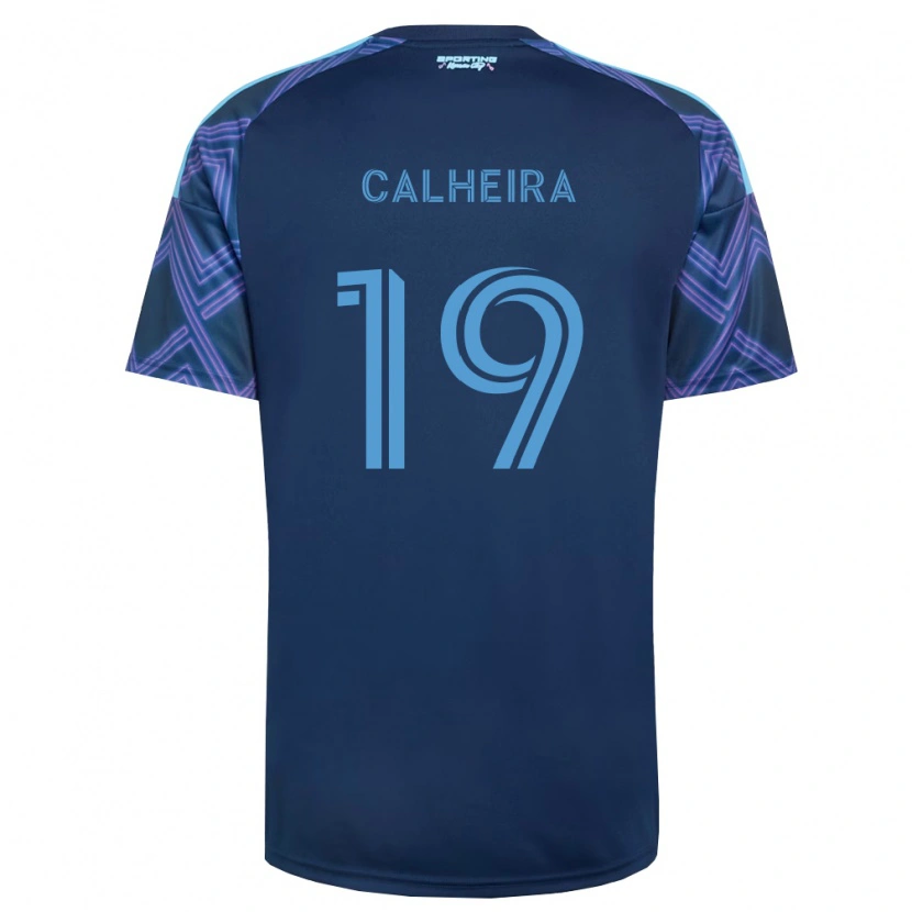 Danxen Kid Taylor Calheira #19 Royal Blue Purple Away Jersey 2026/27 T-Shirt
