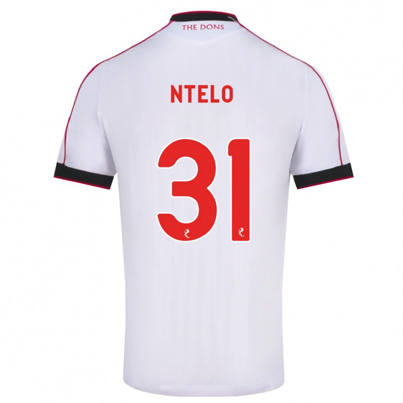 Danxen Kid Mitchy Ntelo #31 Black Red White Away Jersey 2026/27 T-Shirt