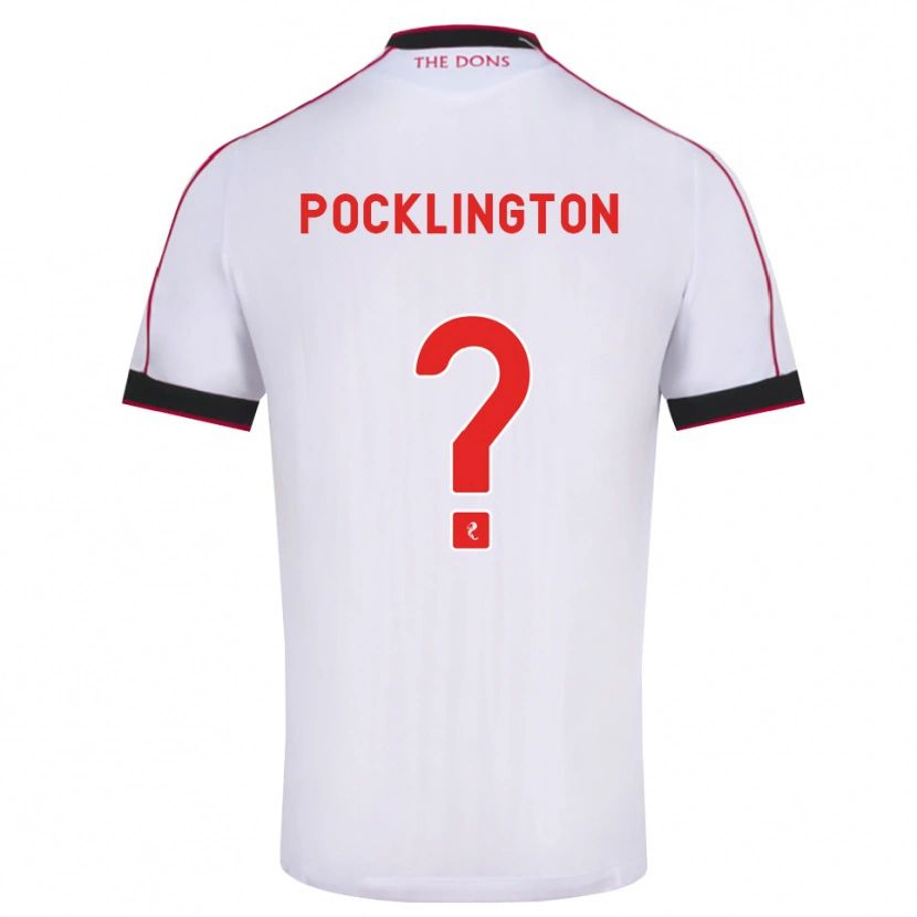Danxen Kid Max Pocklington #0 Black Red White Away Jersey 2026/27 T-Shirt