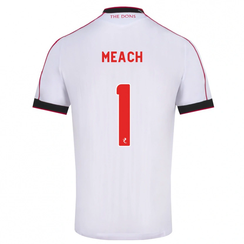 Danxen Kid Aaliyah-Jay Meach #1 Black Red White Away Jersey 2026/27 T-Shirt