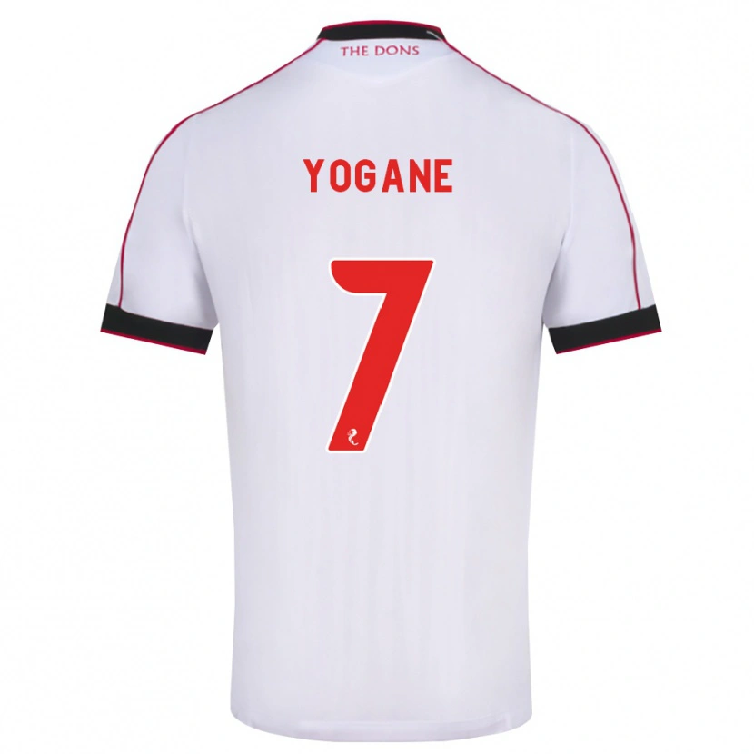 Danxen Kid Tony Yogane #7 Black Red White Away Jersey 2026/27 T-Shirt