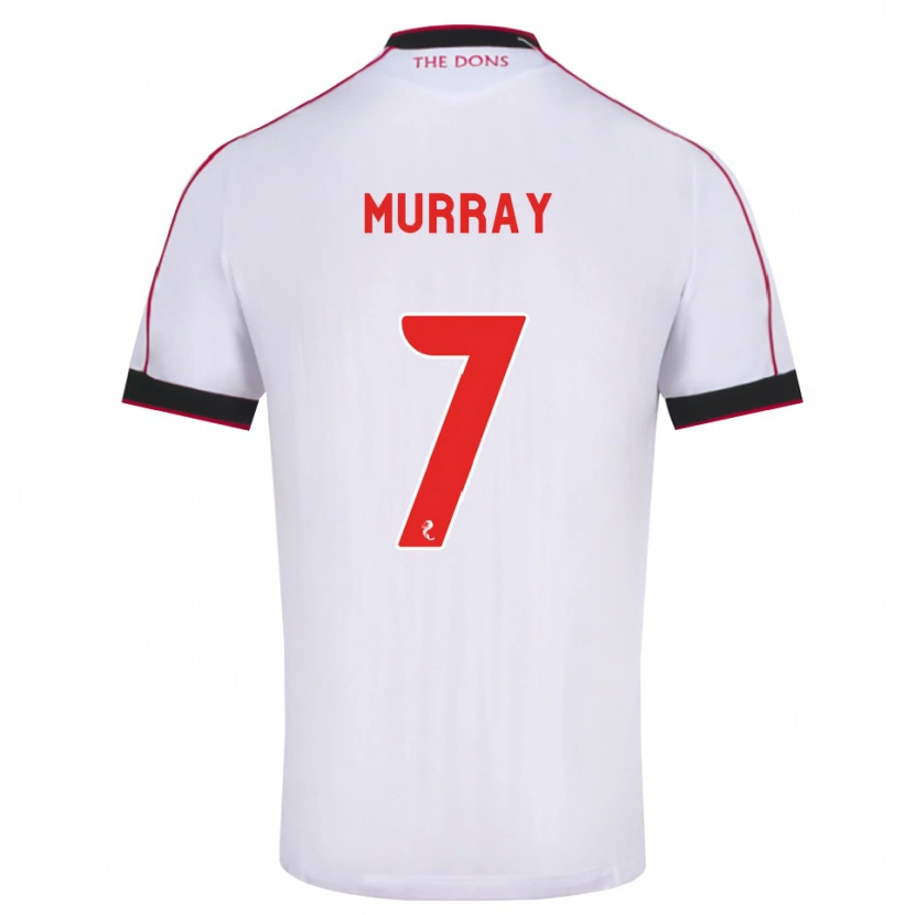 Danxen Kid Phoebe Murray #7 Black Red White Away Jersey 2026/27 T-Shirt