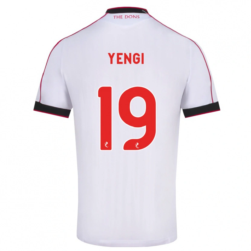 Danxen Kid Kusini Yengi #19 Black Red White Away Jersey 2026/27 T-Shirt
