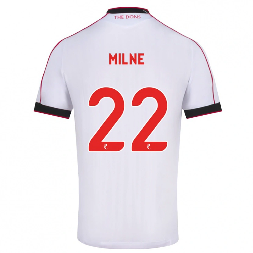 Danxen Kid Jack Milne #22 Black Red White Away Jersey 2026/27 T-Shirt