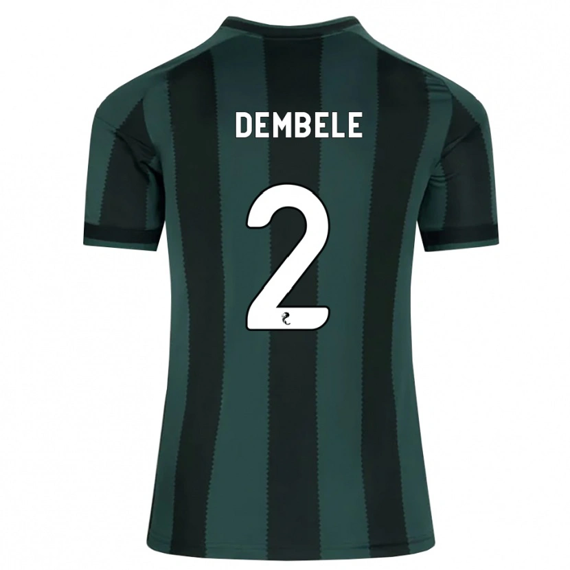 Danxen Kid Hassan Dembele #2 Darkslategray Black Away Jersey 2026/27 T-Shirt