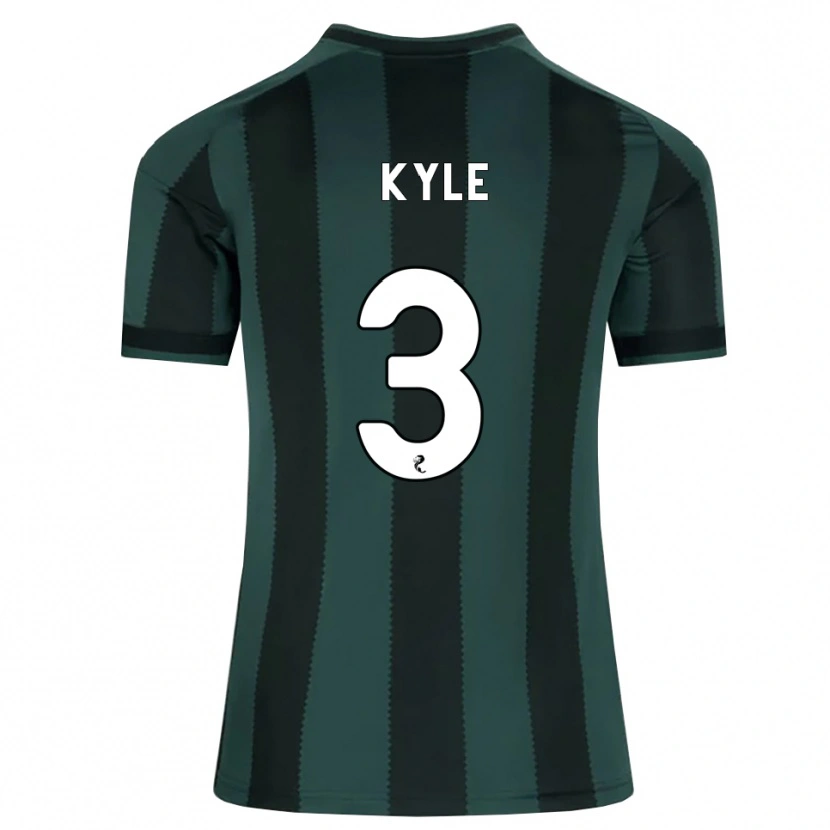 Danxen Kid Andrew Kyle #3 Darkslategray Black Away Jersey 2026/27 T-Shirt