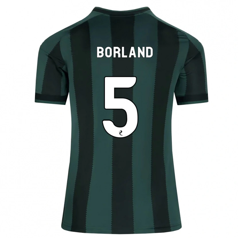 Danxen Kid Hayden Borland #5 Darkslategray Black Away Jersey 2026/27 T-Shirt