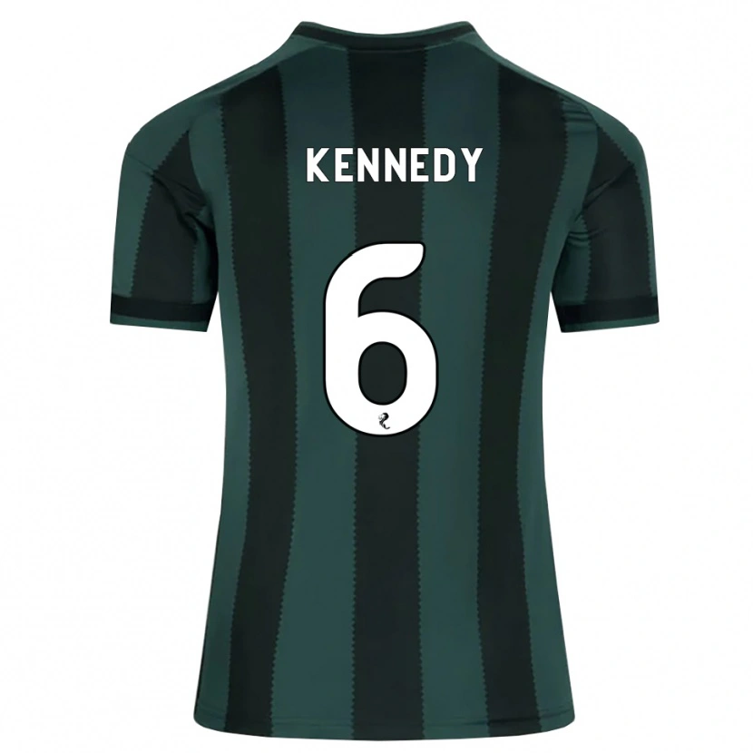 Danxen Kid Liam Kennedy #6 Darkslategray Black Away Jersey 2026/27 T-Shirt