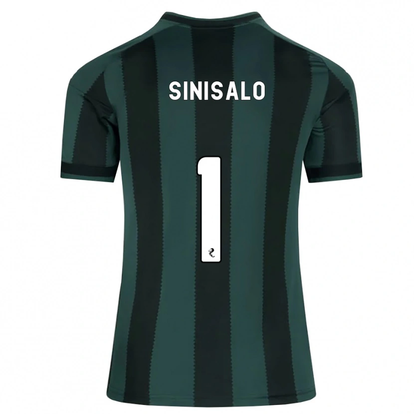 Danxen Kid Viljami Sinisalo #1 Darkslategray Black Away Jersey 2026/27 T-Shirt