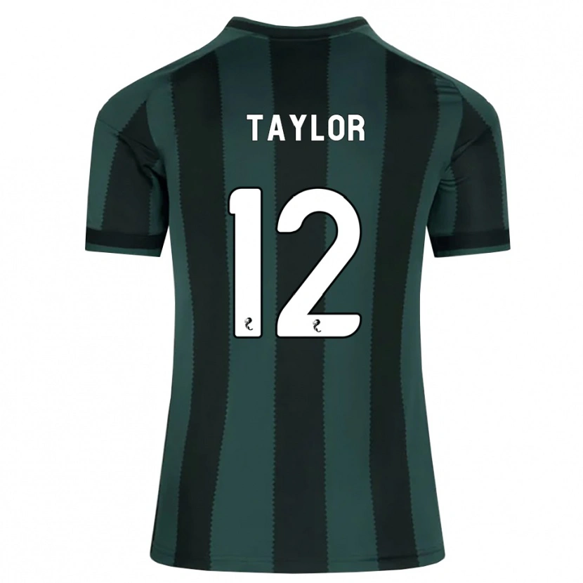Danxen Kid Aodhan Taylor #12 Darkslategray Black Away Jersey 2026/27 T-Shirt