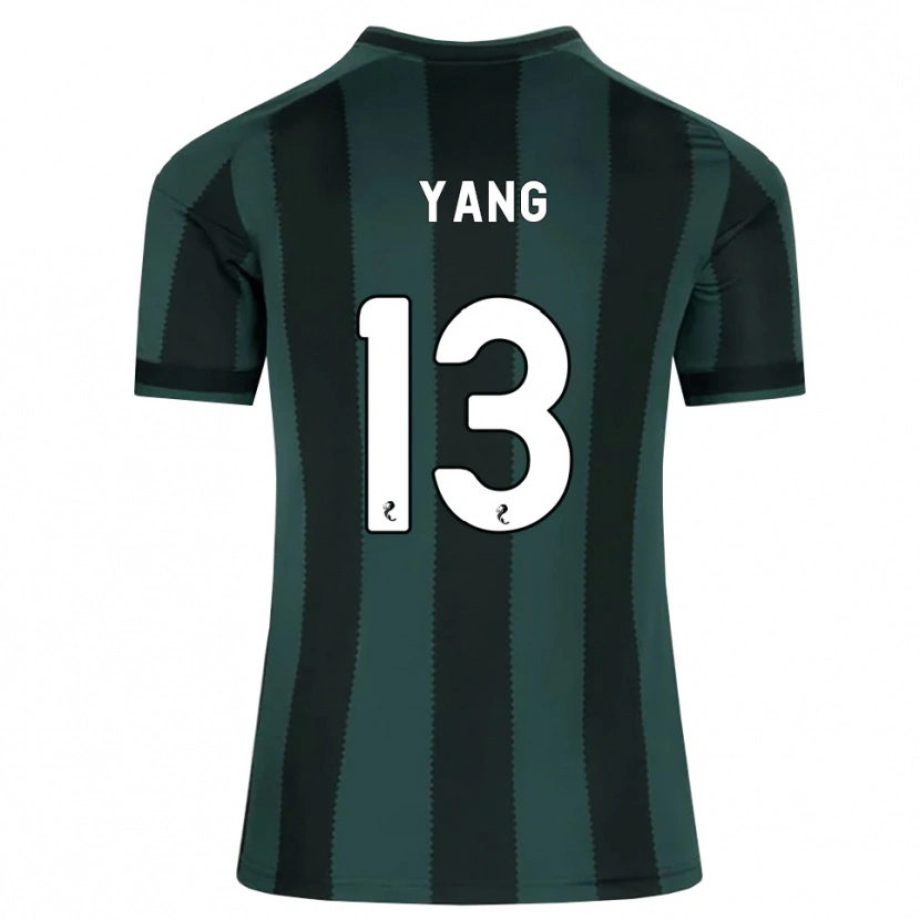 Danxen Kid Hyun-Jun Yang #13 Darkslategray Black Away Jersey 2026/27 T-Shirt
