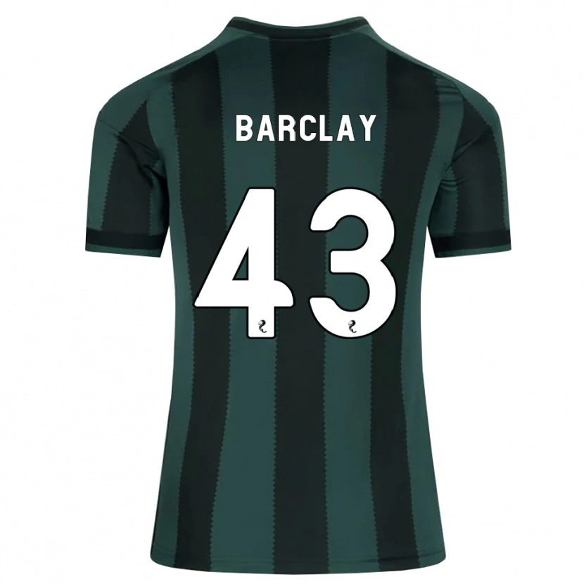 Danxen Kid Lucy Barclay #43 Darkslategray Black Away Jersey 2026/27 T-Shirt