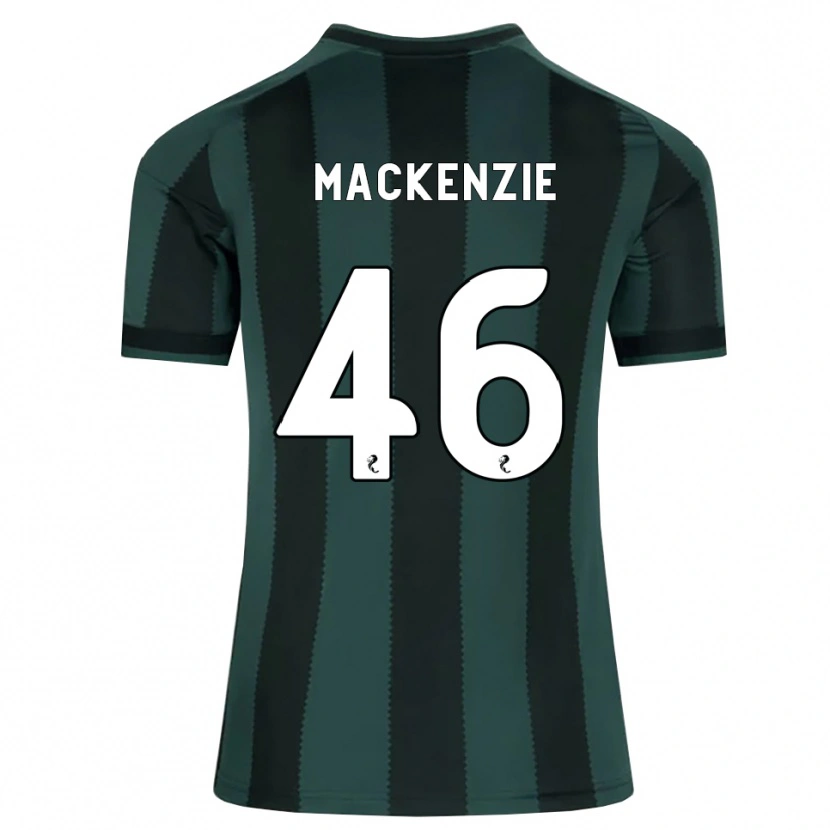 Danxen Kid Magnus Mackenzie #46 Darkslategray Black Away Jersey 2026/27 T-Shirt