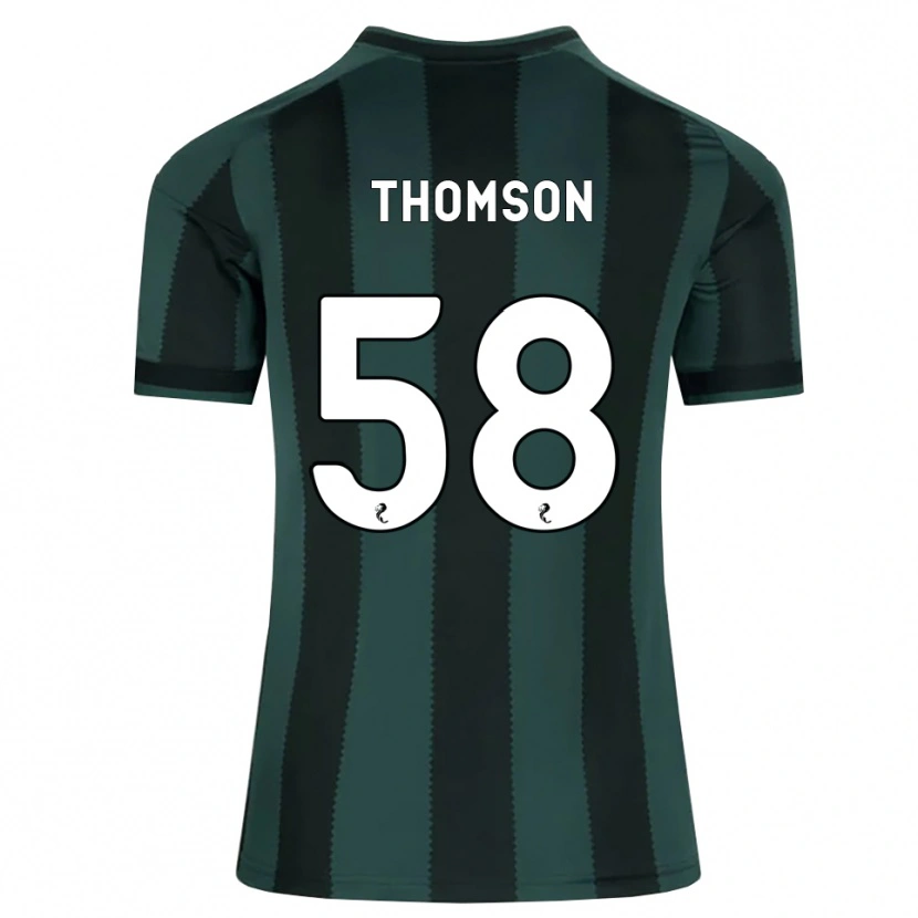 Danxen Kid Corey Thomson #58 Darkslategray Black Away Jersey 2026/27 T-Shirt