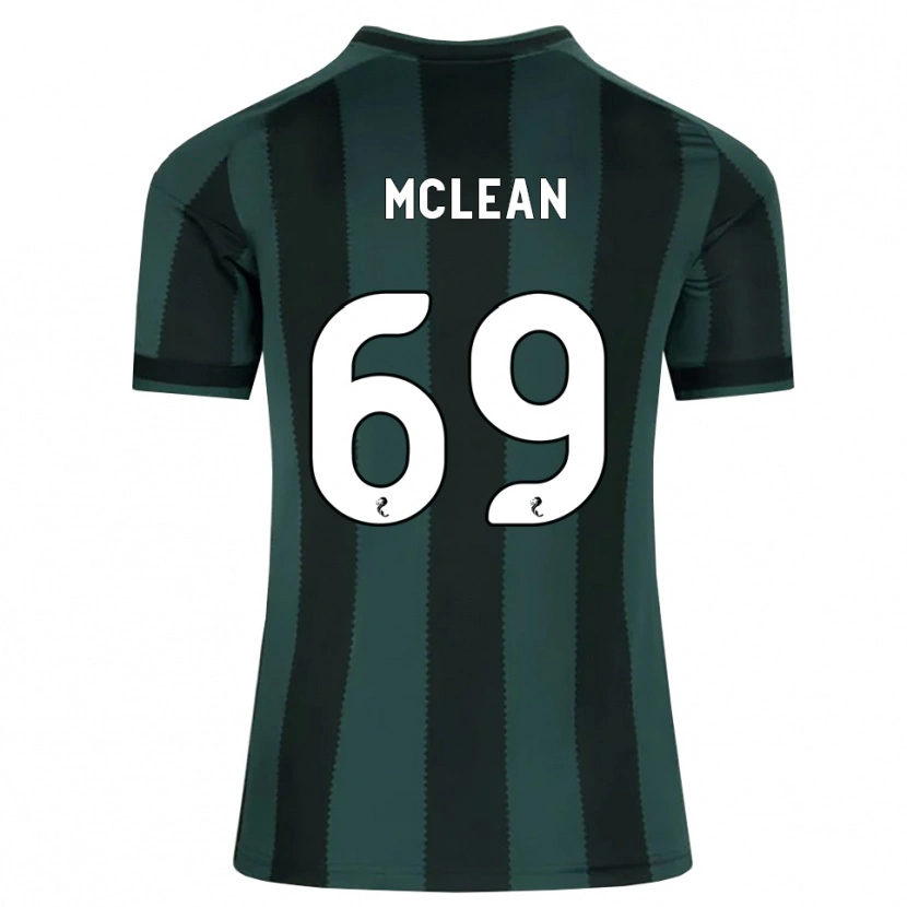 Danxen Kid Kai Mclean #69 Darkslategray Black Away Jersey 2026/27 T-Shirt