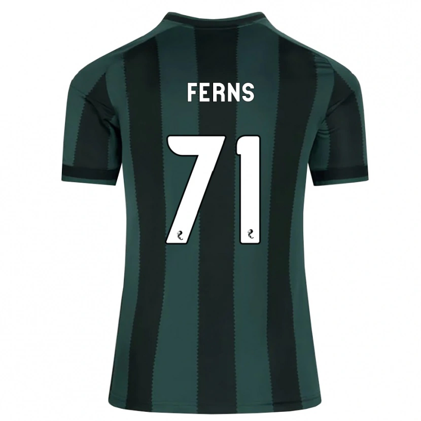 Danxen Kid Abbie Ferns #71 Darkslategray Black Away Jersey 2026/27 T-Shirt