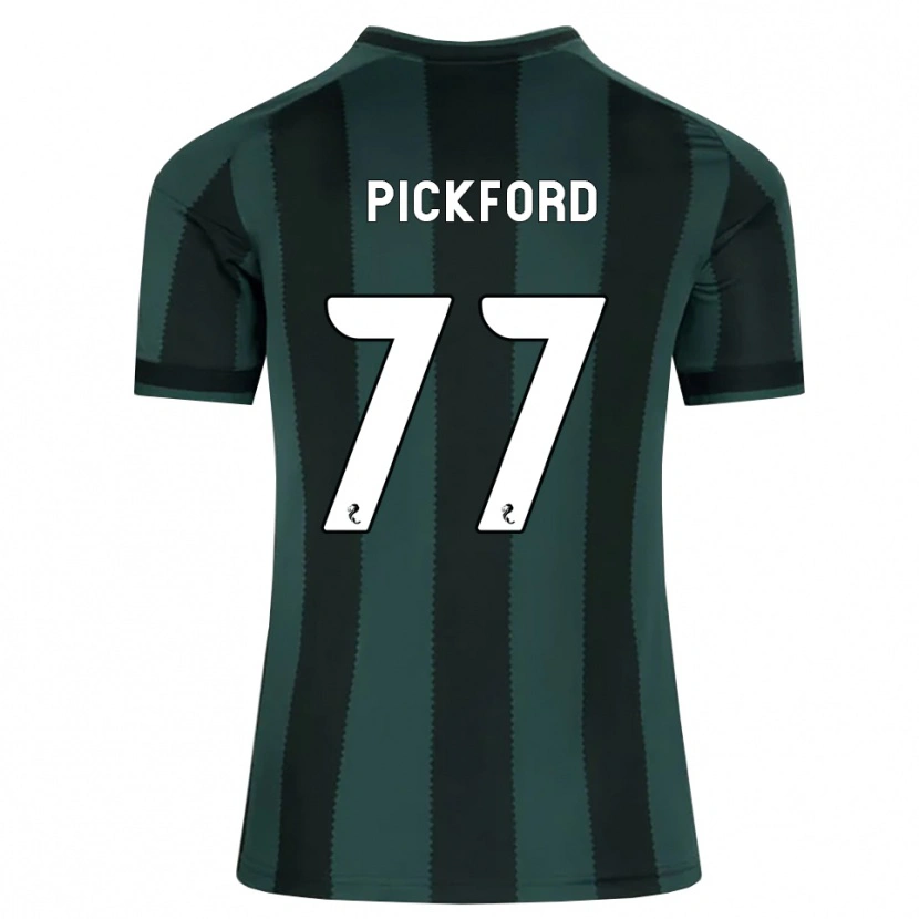 Danxen Kid Tom Pickford #77 Darkslategray Black Away Jersey 2026/27 T-Shirt