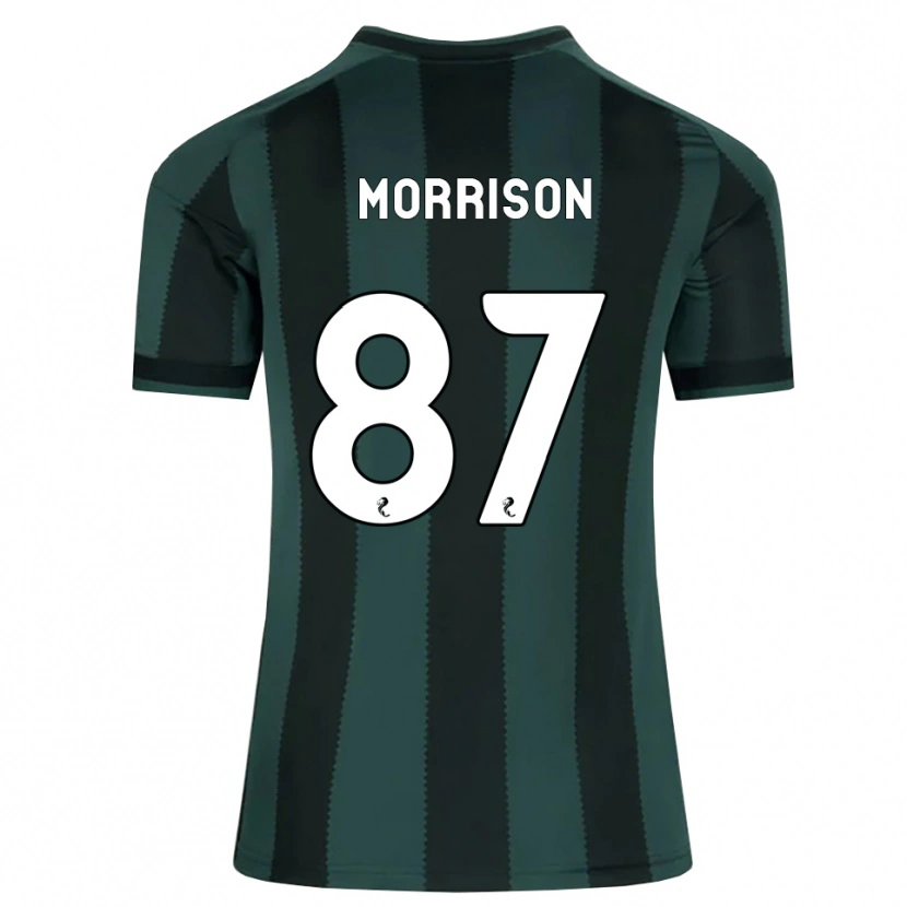Danxen Kid Joe Morrison #87 Darkslategray Black Away Jersey 2026/27 T-Shirt