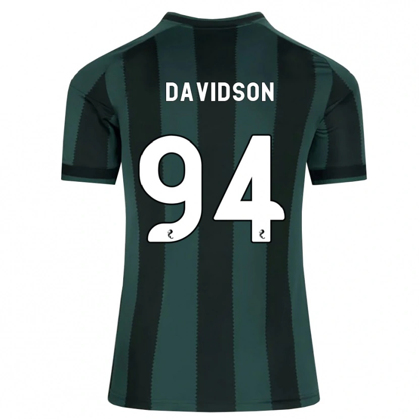 Danxen Kid Bruno Davidson #94 Darkslategray Black Away Jersey 2026/27 T-Shirt