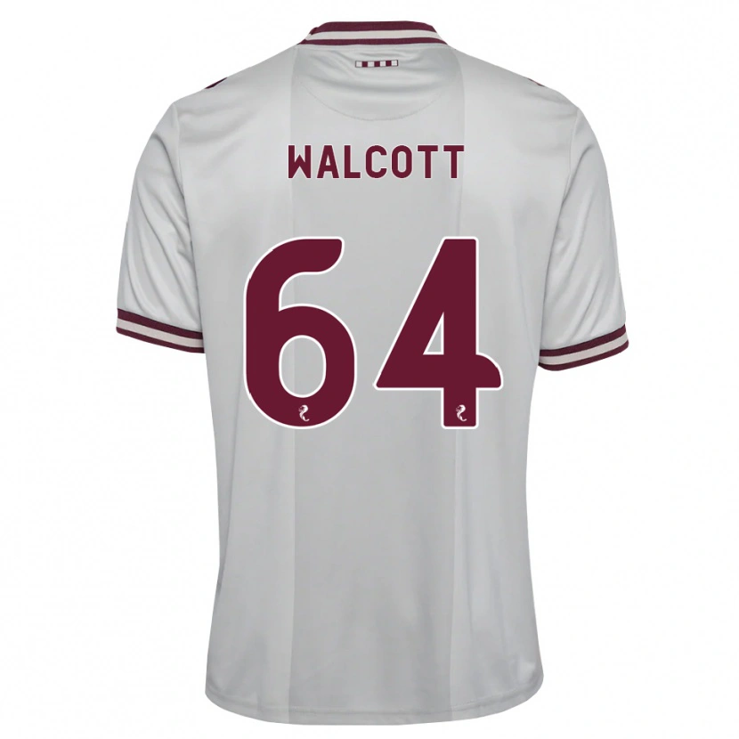 Danxen Kid Malachi Fagan-Walcott #64 White Burgundy Away Jersey 2026/27 T-Shirt