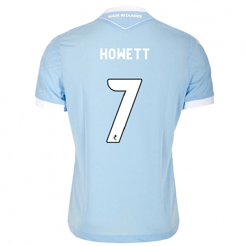 Danxen Kid Leo Howett #7 Lightsky Blue White Away Jersey 2026/27 T-Shirt
