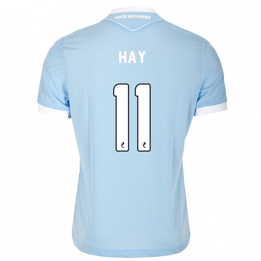 Danxen Kid Ashley Hay #11 Lightsky Blue White Away Jersey 2026/27 T-Shirt
