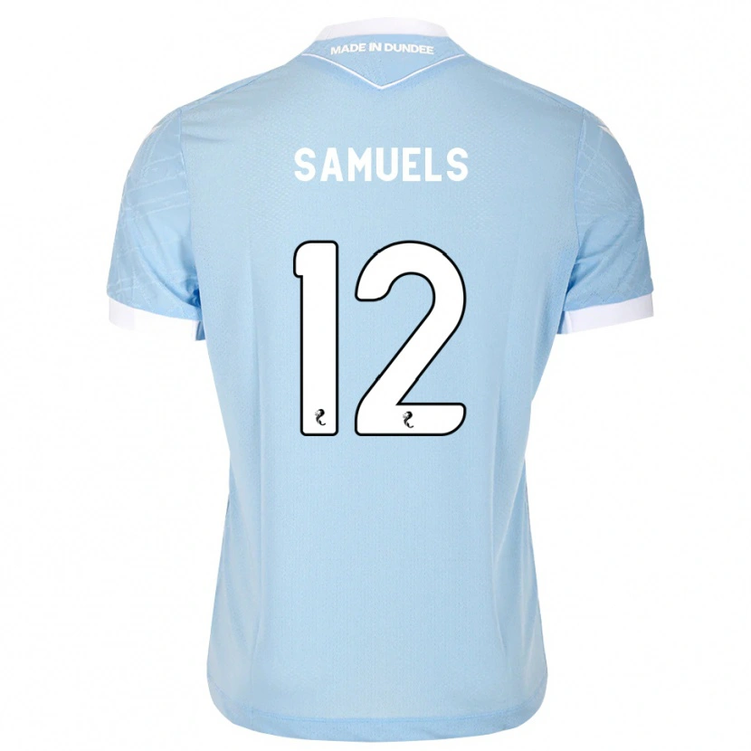 Danxen Kid Imari Samuels #12 Lightsky Blue White Away Jersey 2026/27 T-Shirt