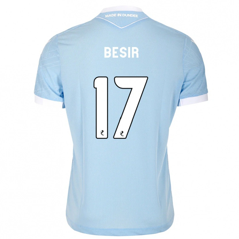 Danxen Kid Zan Besir #17 Lightsky Blue White Away Jersey 2026/27 T-Shirt