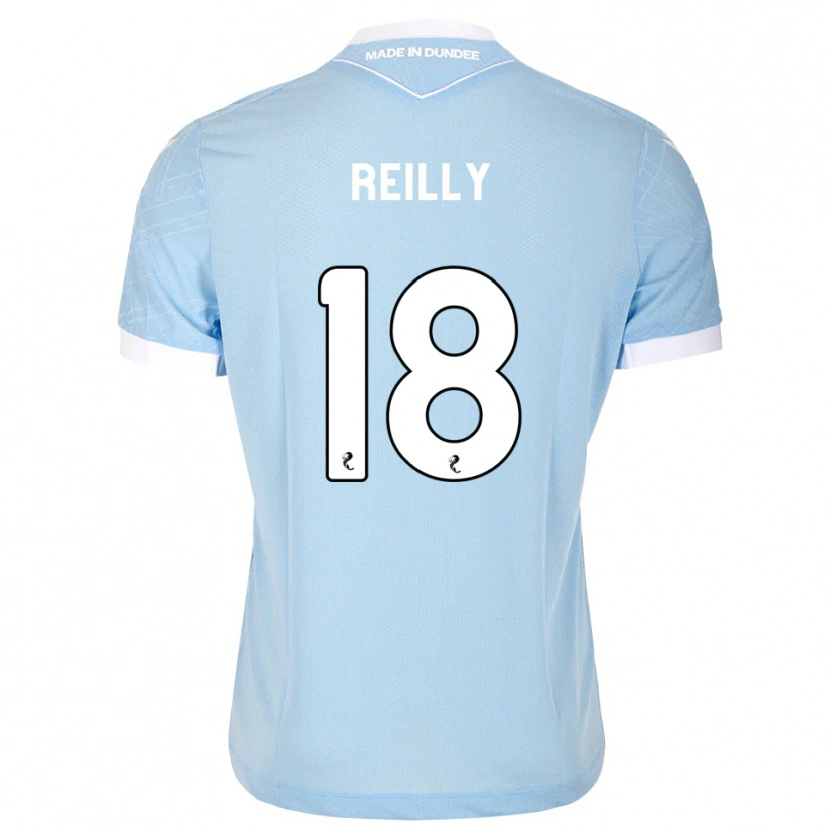 Danxen Kid Charlie Reilly #18 Lightsky Blue White Away Jersey 2026/27 T-Shirt