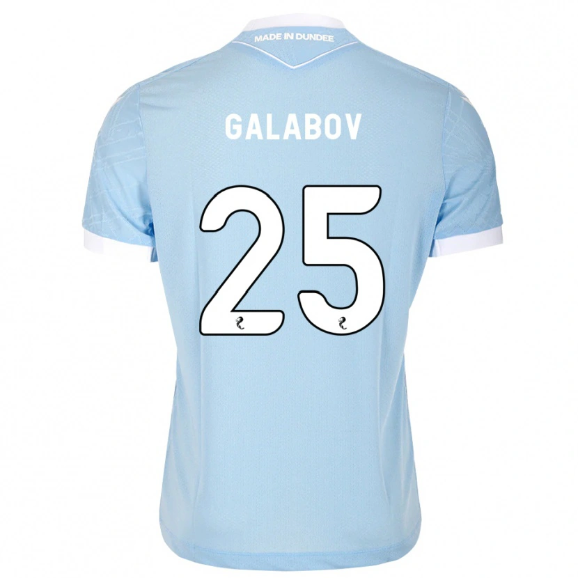 Danxen Kid Plamen Galabov #25 Lightsky Blue White Away Jersey 2026/27 T-Shirt