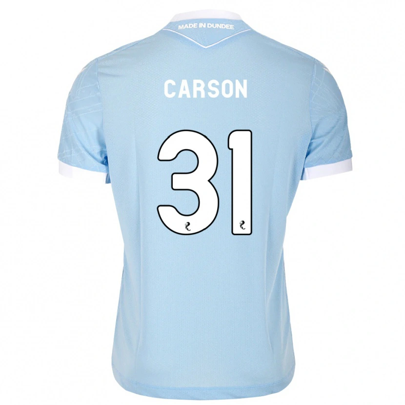 Danxen Kid Trevor Carson #31 Lightsky Blue White Away Jersey 2026/27 T-Shirt