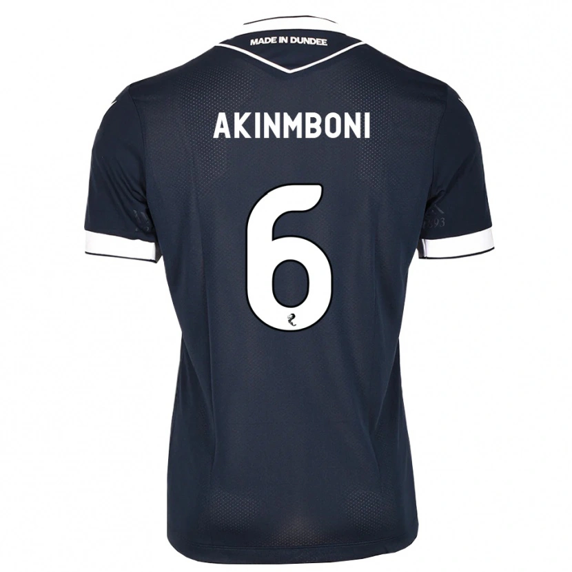 Danxen Kid Matai Akinmboni #6 Midnightblue White Home Jersey 2026/27 T-Shirt
